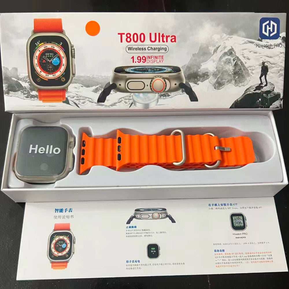 Reloj T800 ULTRA – Smartwatch Inteligente (10 en 1)